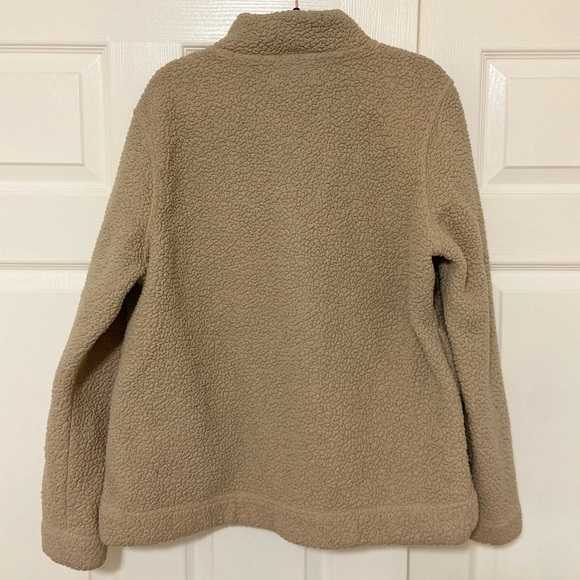 Vintage Tommy Hilfiger Quarter Zip Sherpa Sweater - Picture 5 of 5